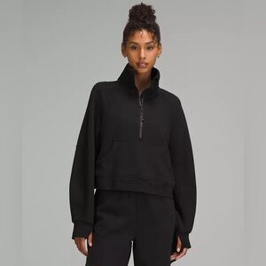 Lululemon Scuba Oversized Funnel-Neck Half Zip